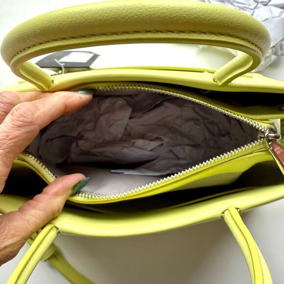 NWT Kate Spade Grace smooth leather satchel in Bosc pear color - Picture 15 of 16